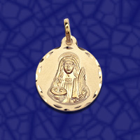 medalla santa Lucia